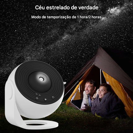 Céu Estelar Portátil - LUZ ESTRELADA 360º